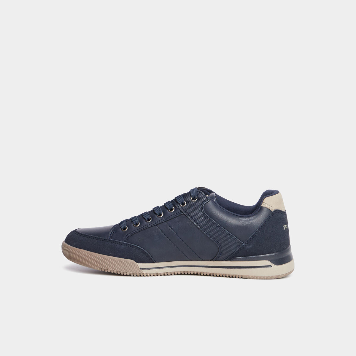 Sneakers semelles plates bleu homme