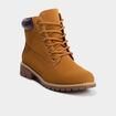 Bottines crantées marron clair femme