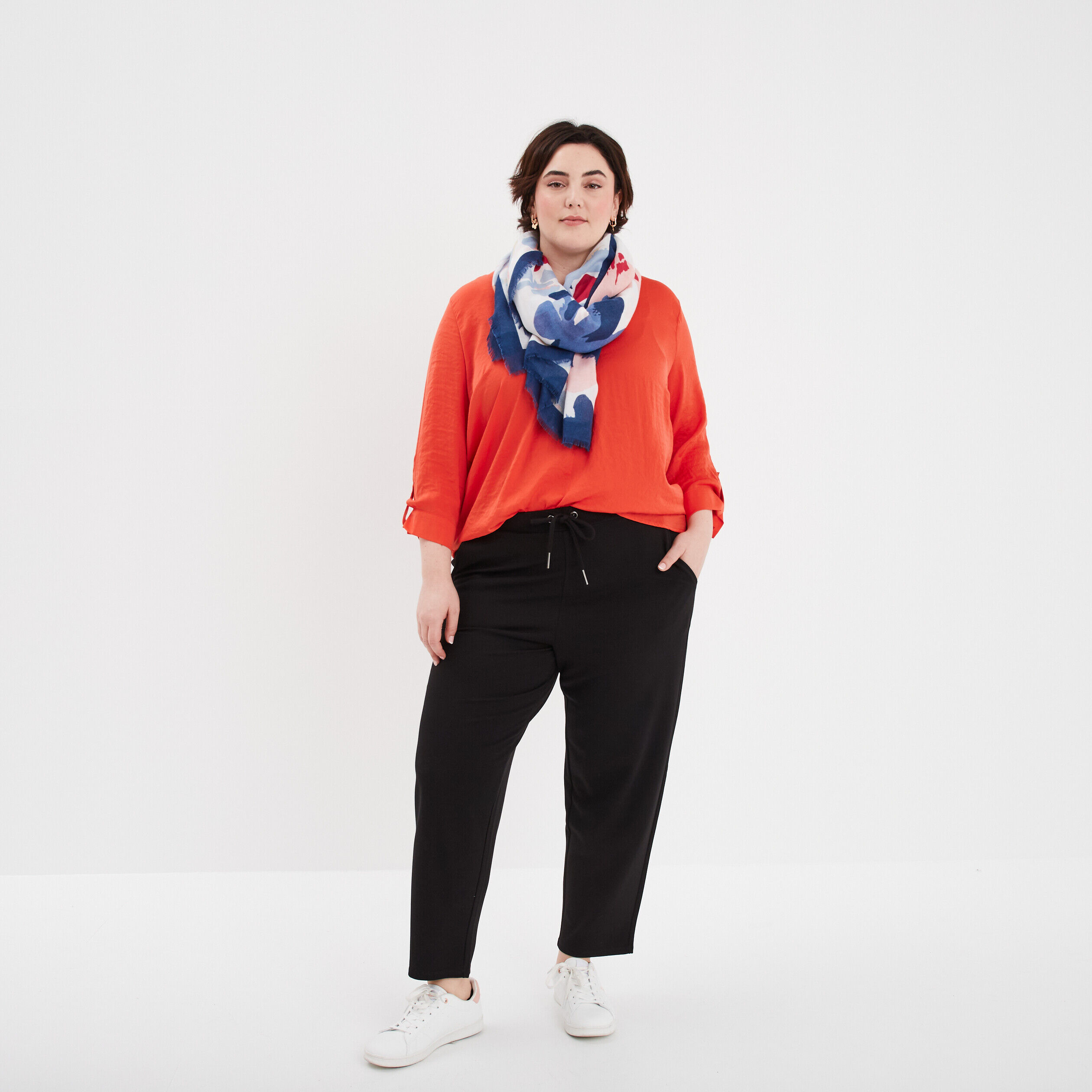 Pantalon grande taille femme pas cher La Halle
