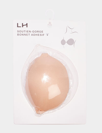 Soutien-gorge adhésif réutilisable beige femme