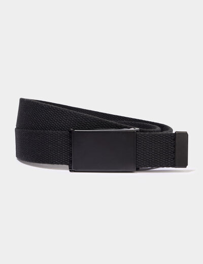 Ceinture noir gar&ccedil;on