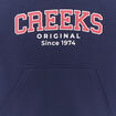 Sweat à capuche hoodie Creeks bleu marine garçon