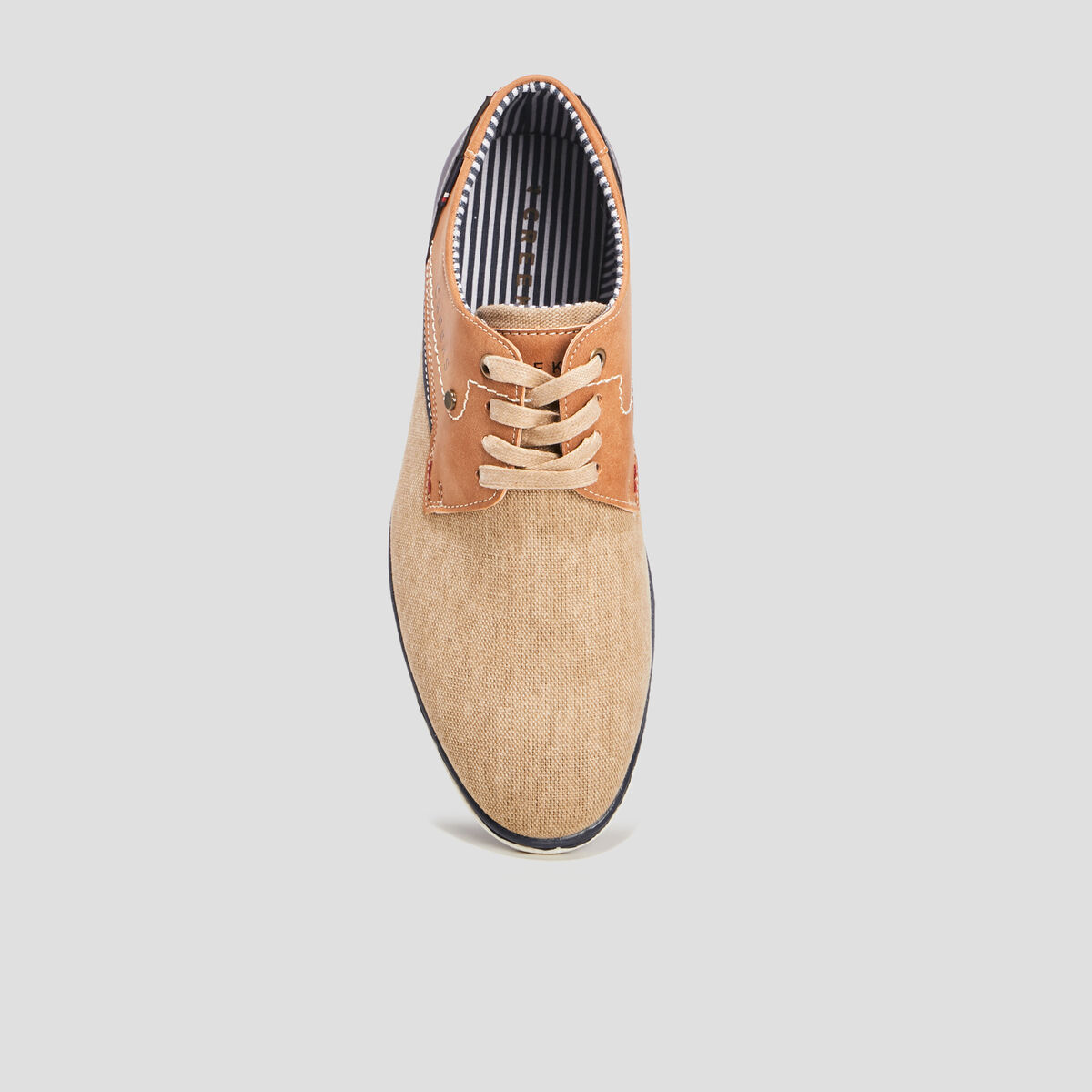 Derbies à lacets sable homme