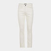 Jeans slim 5 poches denim blanc homme