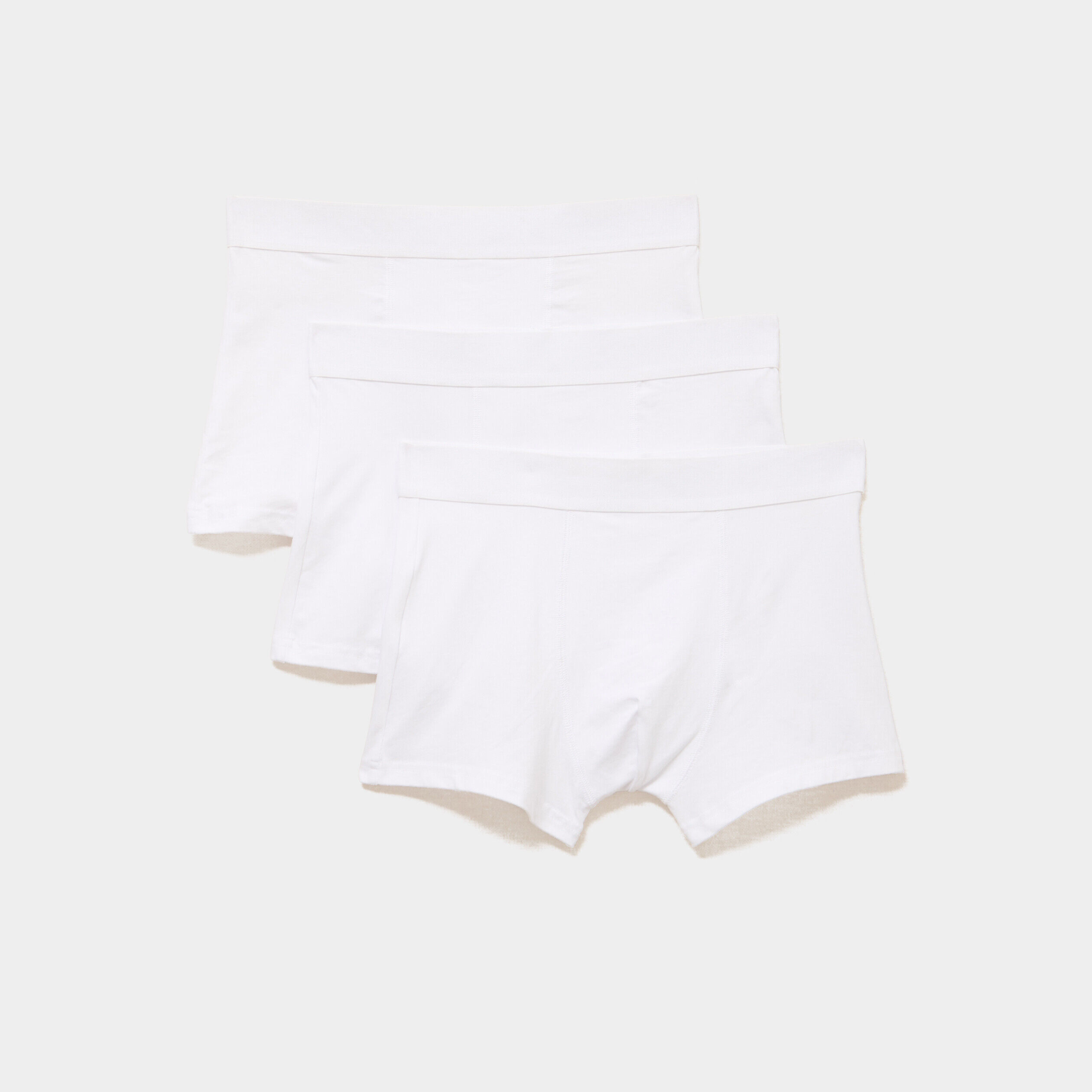 Lot 3 boxers blanc homme LH