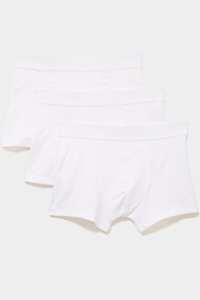 Lot 3 boxers blanc homme