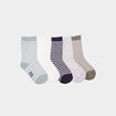 Lot 5 paires chaussettes coton multicolore b&eacute;b&eacute; gar&ccedil;on