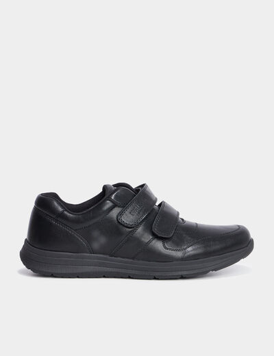 Derbies à scratchs noir homme