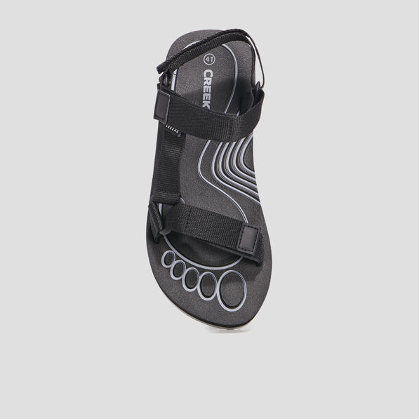 sandales a scratchs creeks noir homme Sandales à scratchs Creeks noir homme