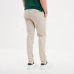 Pantalon chino slim coton sable homme