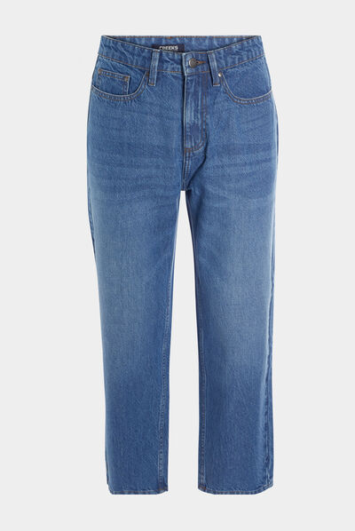 Jeans relaxed Creeks denim stone homme