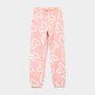 Pantalon de jogging molleton orange fille