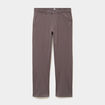Pantalon chino regular taille &eacute;lastiqu&eacute;e gris fonc&eacute; homme