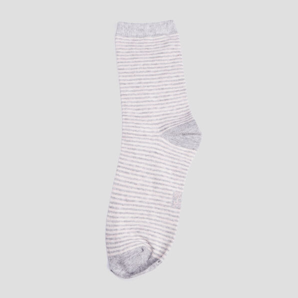 Lot 5 paires chaussettes multicolore femme