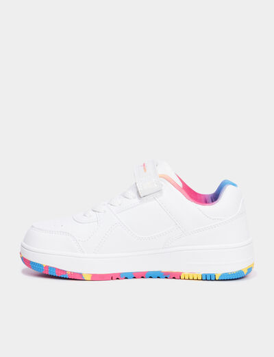 Tennis basses Champion Rainbow multicolore fille