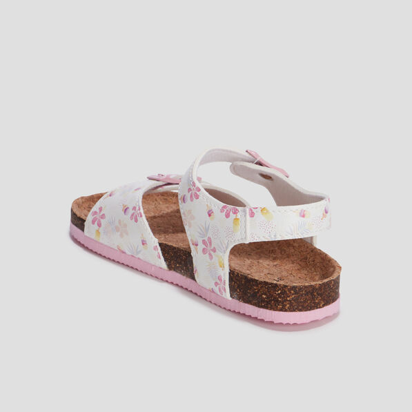 sandales avec boucles multicolore fille Sandales avec boucles multicolore fille