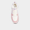 Tennis basses semelle plate &eacute;paisse violet femme