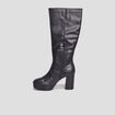 Bottes &agrave; talons hauts noir femme