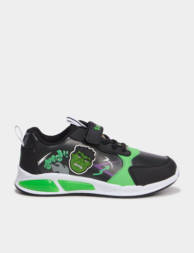 Baskets running lumineuses Hulk vert gar&ccedil;on
