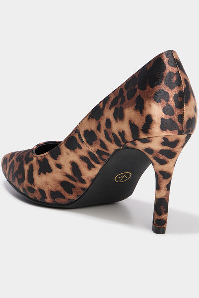 Escarpins &agrave; talons aiguilles marron femme