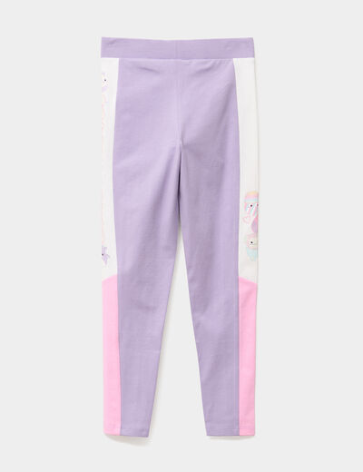 Legging coton majoritaire Squishmallow multicolore fille