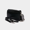 Sac avec bandoulière amovible noir femme