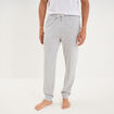 Lot 2 pantalons de pyjama coton gris homme