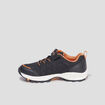Baskets running scratchs Trappeur Rapen noir garçon