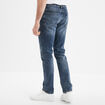 Jeans denim straight 5 poches Creeks denim blue black homme