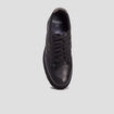 Sneakers en cuir Walking noir homme