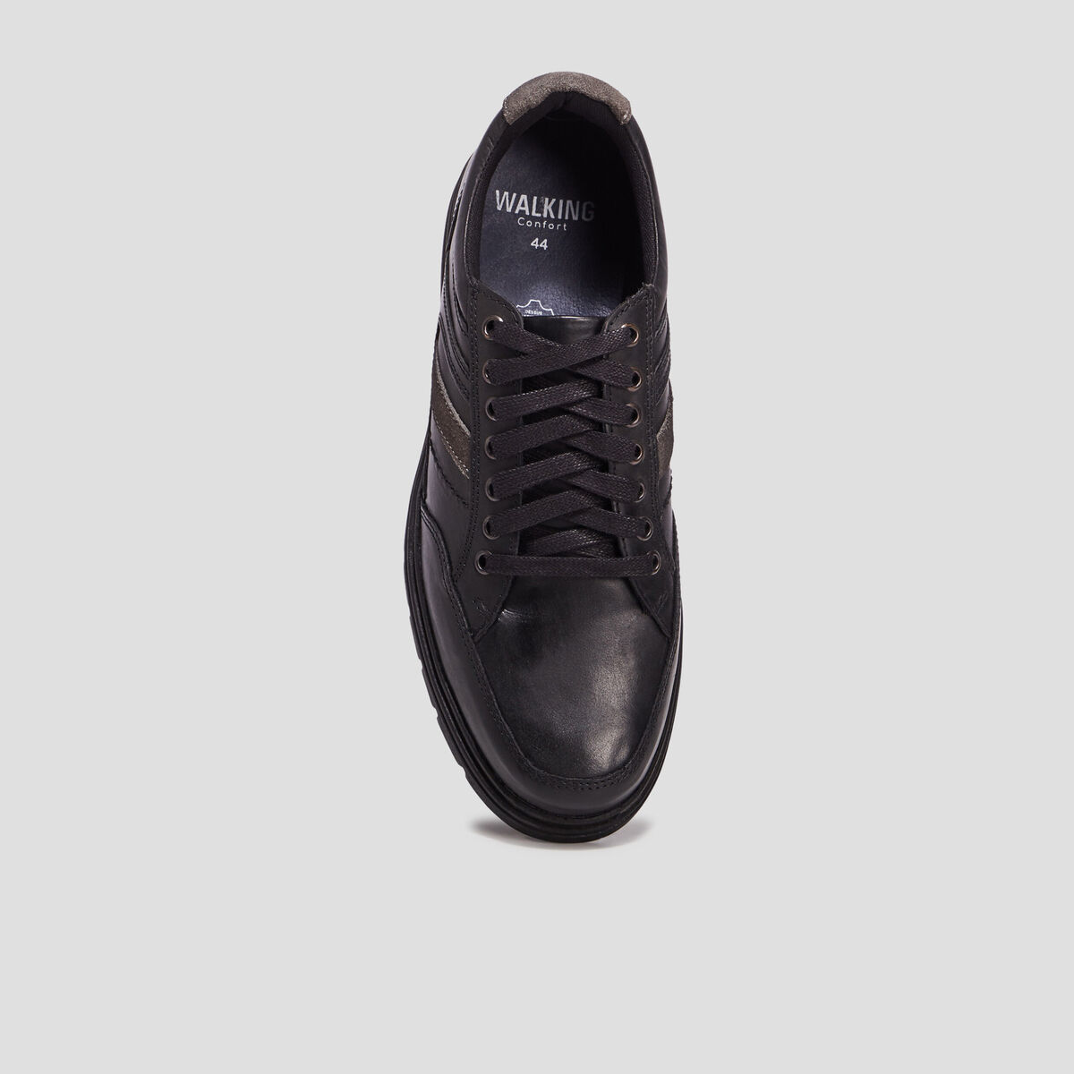 Sneakers en cuir Walking noir homme