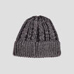Bonnet à torsades Creeks gris foncé homme