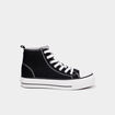 Baskets montantes à lacets Creeks noir femme