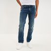 Jean stretch coupe regular denim dirty homme