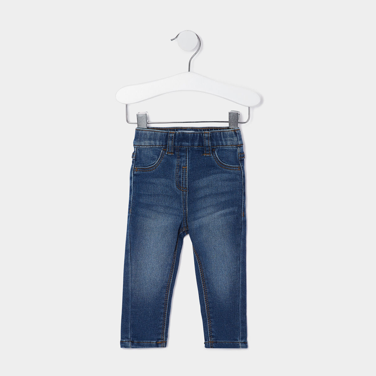 Jegging droit denim stone bébé fille