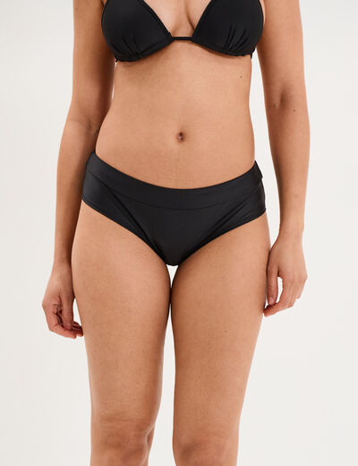 Bas de maillot de bain shorty noir femme