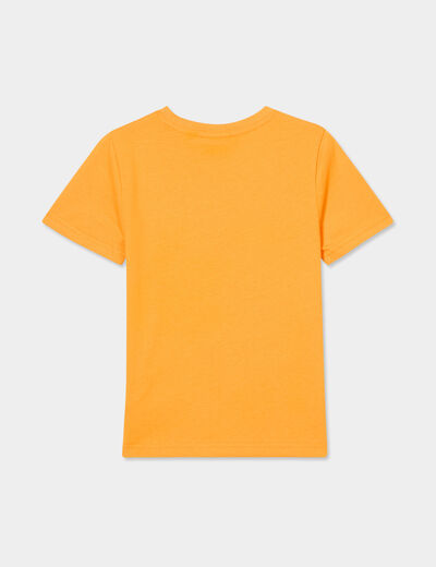 Ensemble pyjama short Dragon Ball Z orange fluo garçon