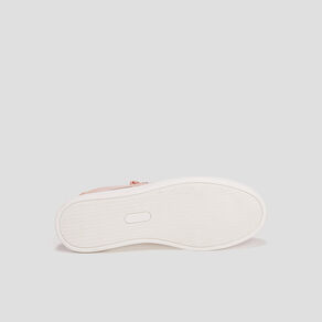 Baskets tennis basse rose champagne femme