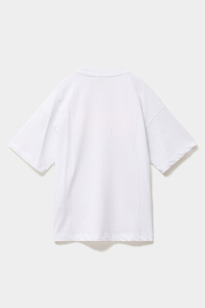 T-shirt coton Kpop Demon Hunters blanc fille