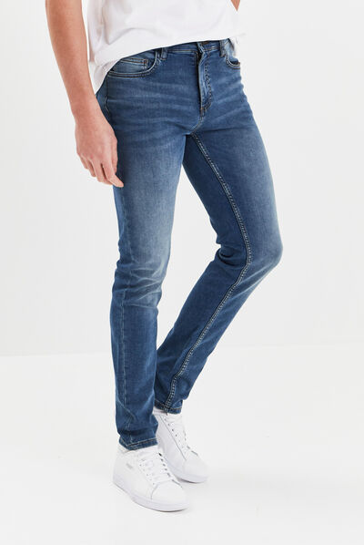 Jeans skinny taille standard denim dirty homme