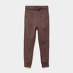 Pantalon jogging regular 2 poches marron fonc&eacute; gar&ccedil;on