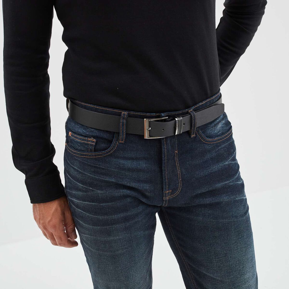 Ceinture noir homme