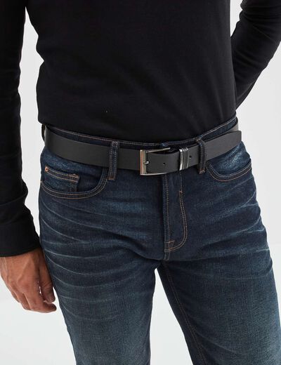 Ceinture noir homme