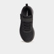 Baskets running lavables Skechers noir garçon