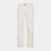 Jeans relaxed Creeks denim blanc homme