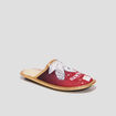 Chaussons mules Harry Potter bordeaux fille
