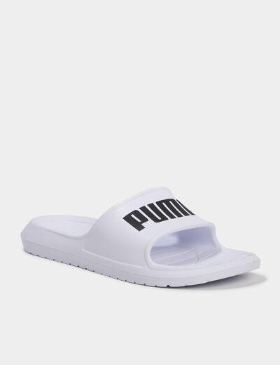 Claquettes de plage Puma blanc femme