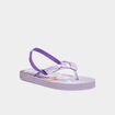 Tongs Reine des neiges parme fille