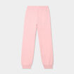 Pantalon de jogging molleton rose clair fille