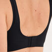 Soutien-gorge brassi&egrave;re microfibre noir femme